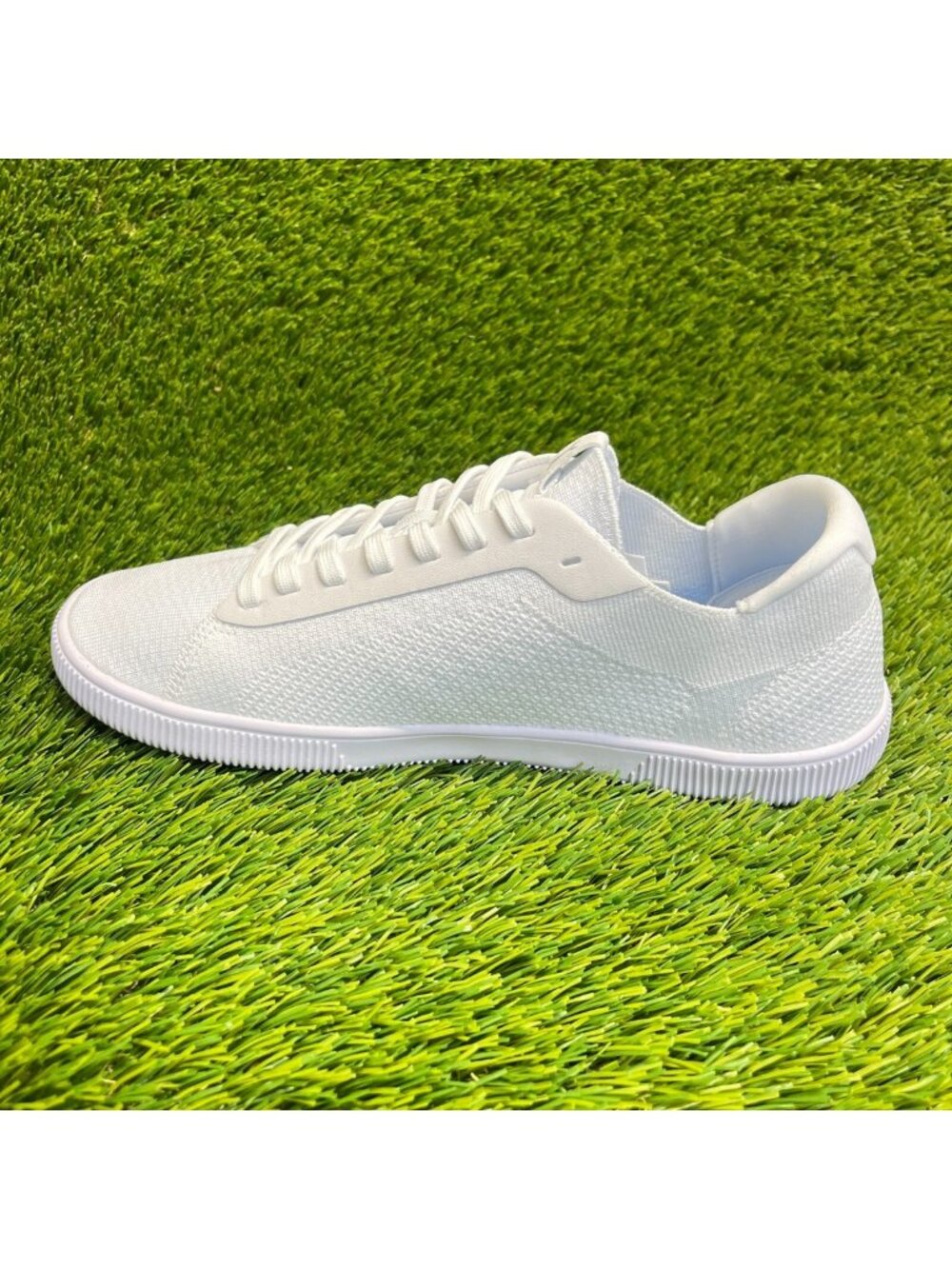 Flux Adapt Trainer White Mens Size 9 Womens Size 10 Barefoot Athletic Knit Shoes